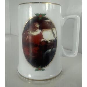Coca Cola 1996 Christmas Ceramic Mug  “Good Boys And Girls” Collectors Edition